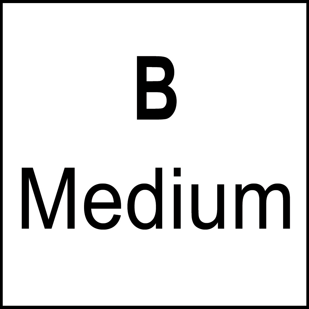 B