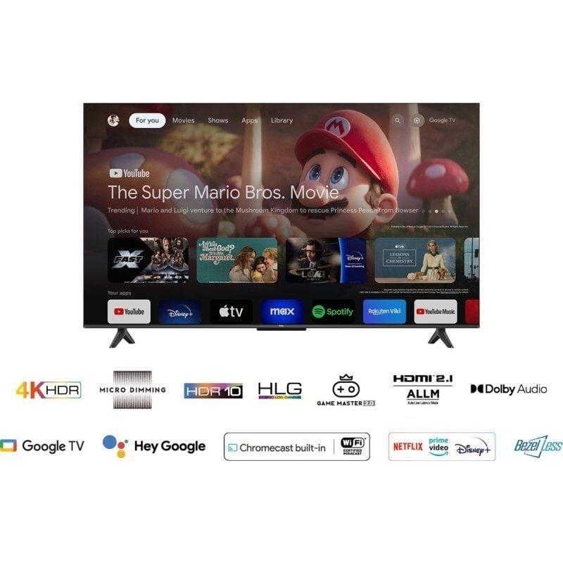 Televisor TCL 55´- Ultra HD 4K - Smart TV - Wi-Fi