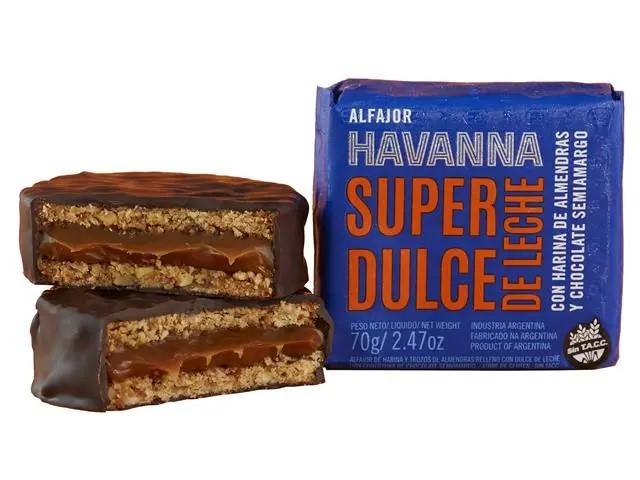 Alfajor Havanna Super Dulce de Leche x 1 ud.