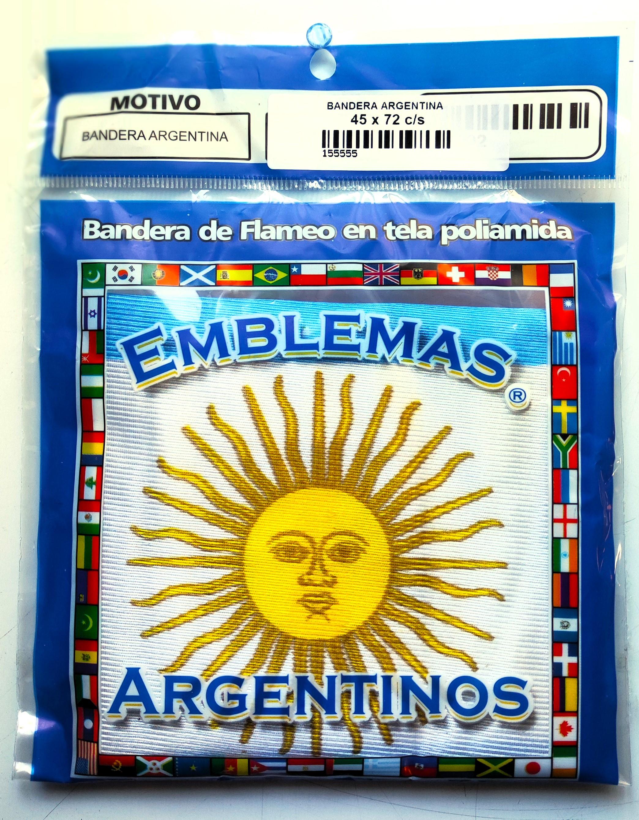 Bandera Argentina 45 x 72