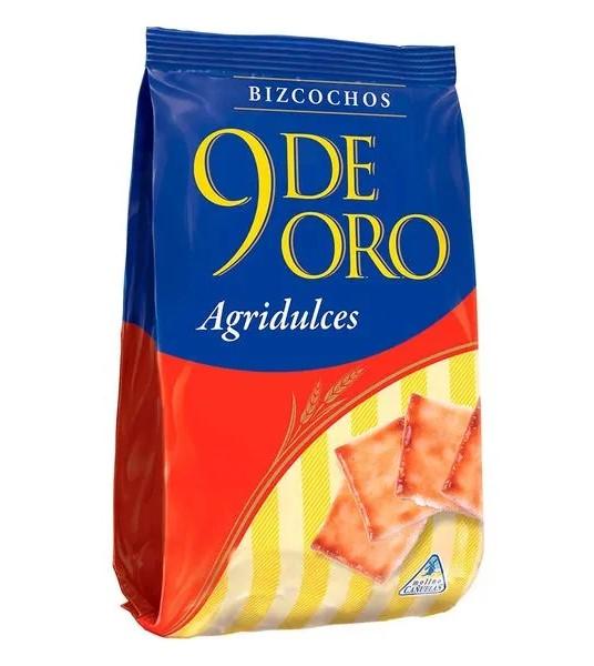 Bizcochos agridulces 9 de Oro x 200gr 