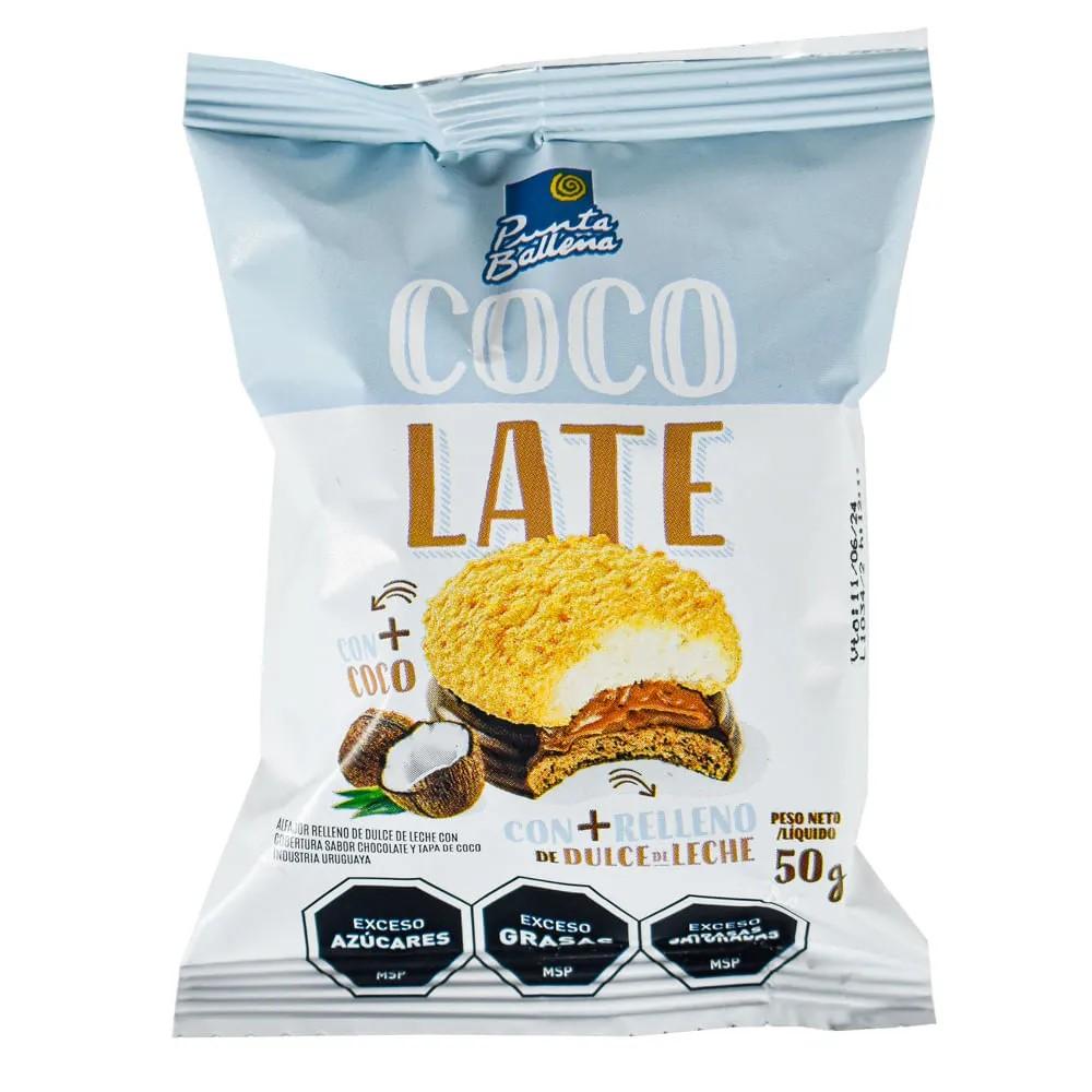 Alfajor Punta Ballena Latecoco x 1 ud.