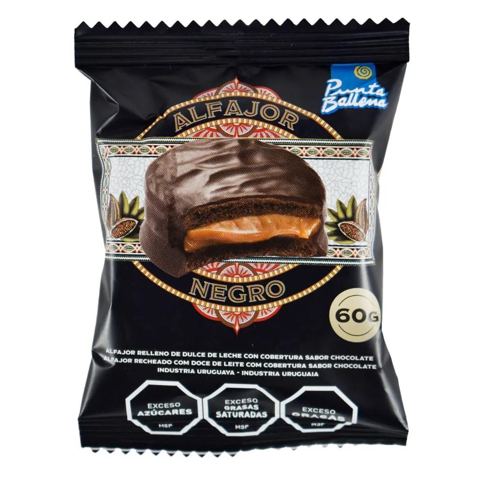 Alfajor Punta Ballena Negro x 1 ud.