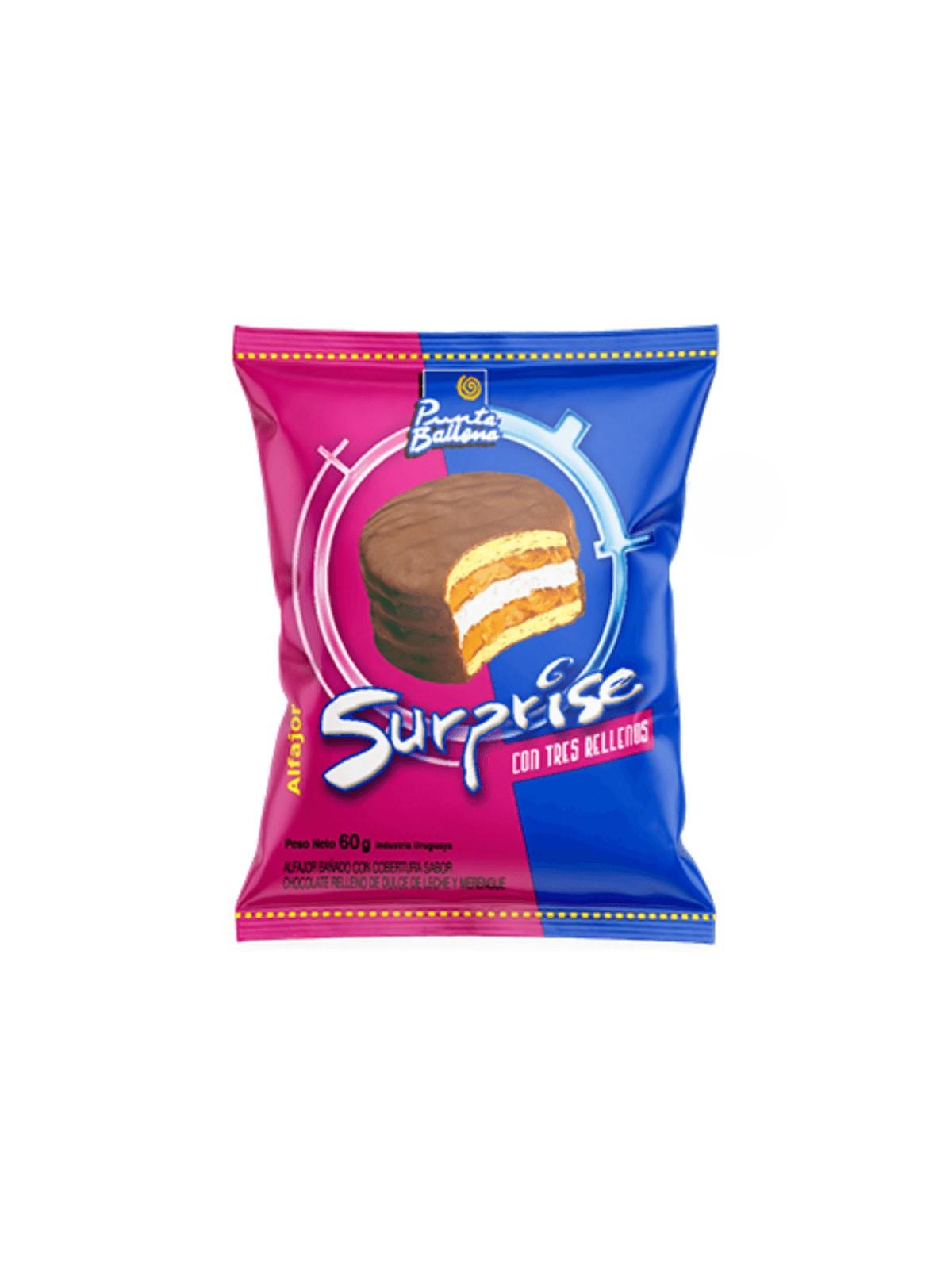 Alfajores Punta Ballena Surprise Vainilla x 8 uds.