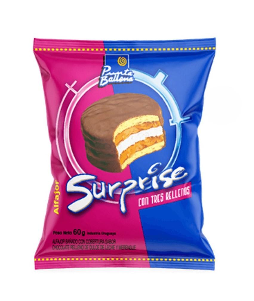 Alfajor Punta Ballena Surprise Vainilla x 1 ud.