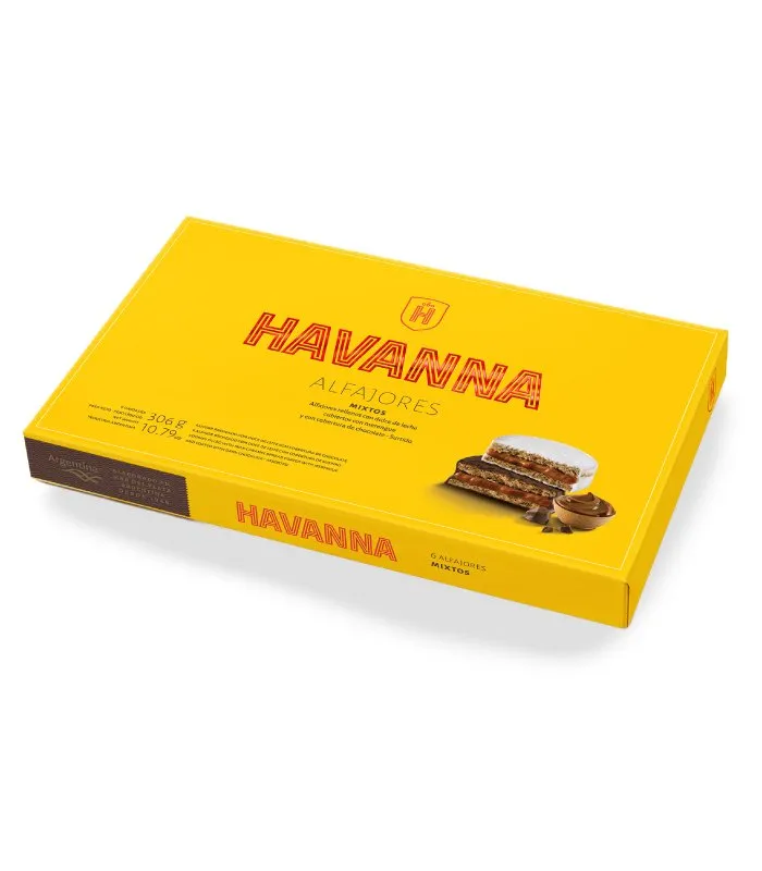 Alfajores Havanna Mixtos x 6 uds.