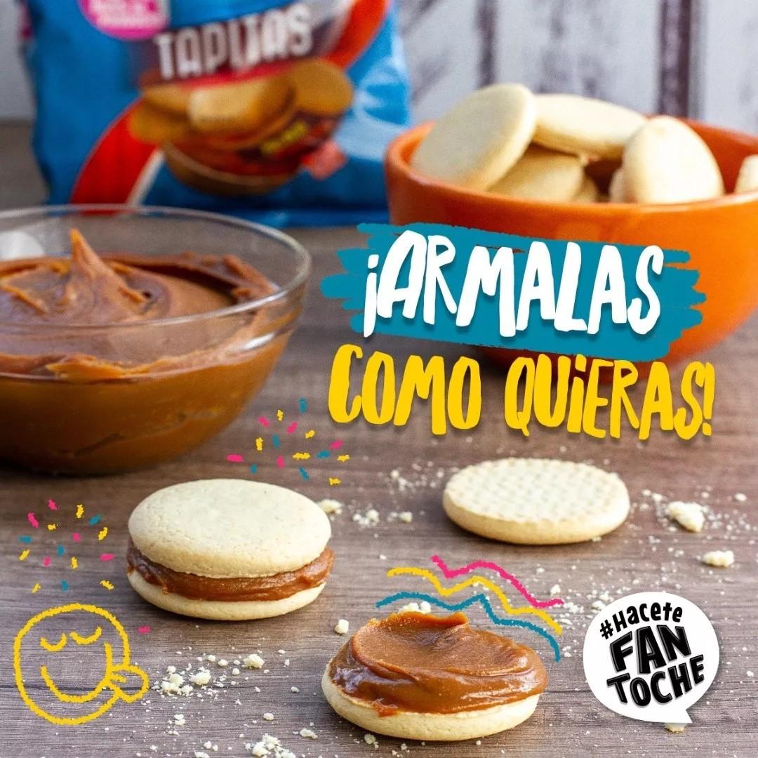 Tapitas para Alfajores Fantoche x 350 grs.