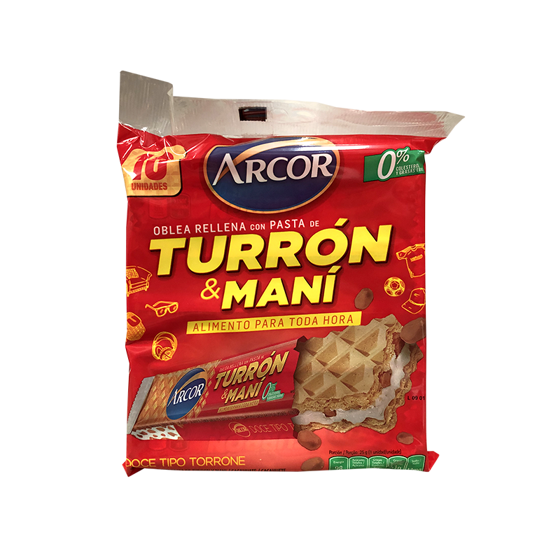 Turron Arcor 10 uds. x 25g