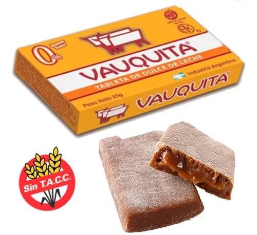 Tableta de Dulce de Leche Vauquita 25Gr