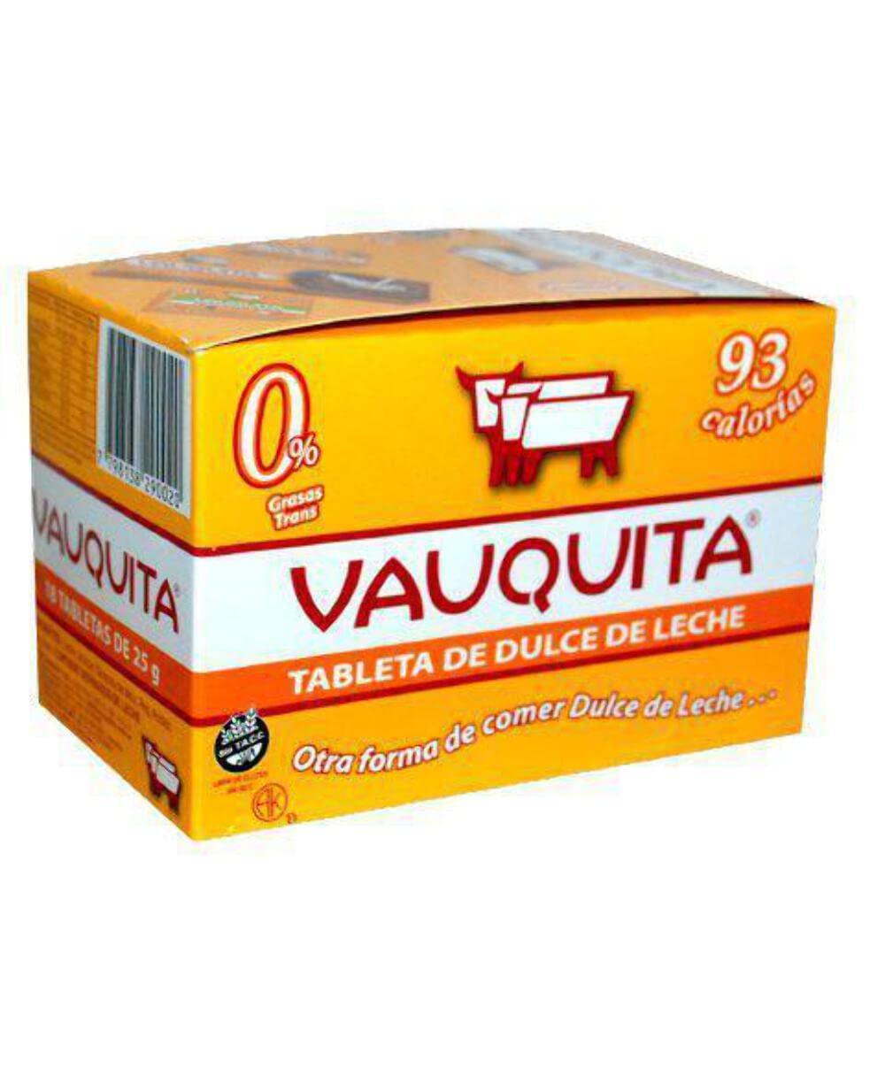 Tableta de Dulce de Leche Vauquita 25Gr x 18 uds.