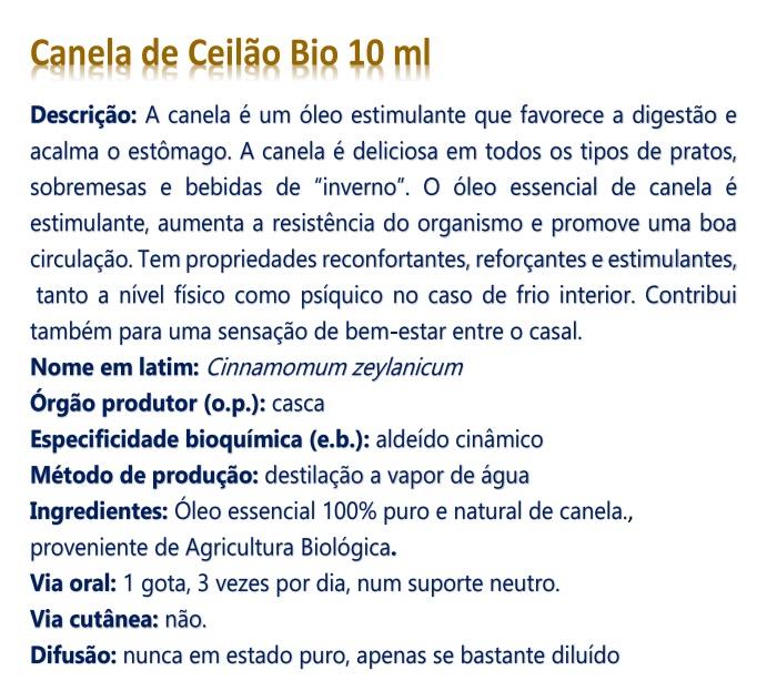 Óleo Essencial Canela de Ceilão 10ml