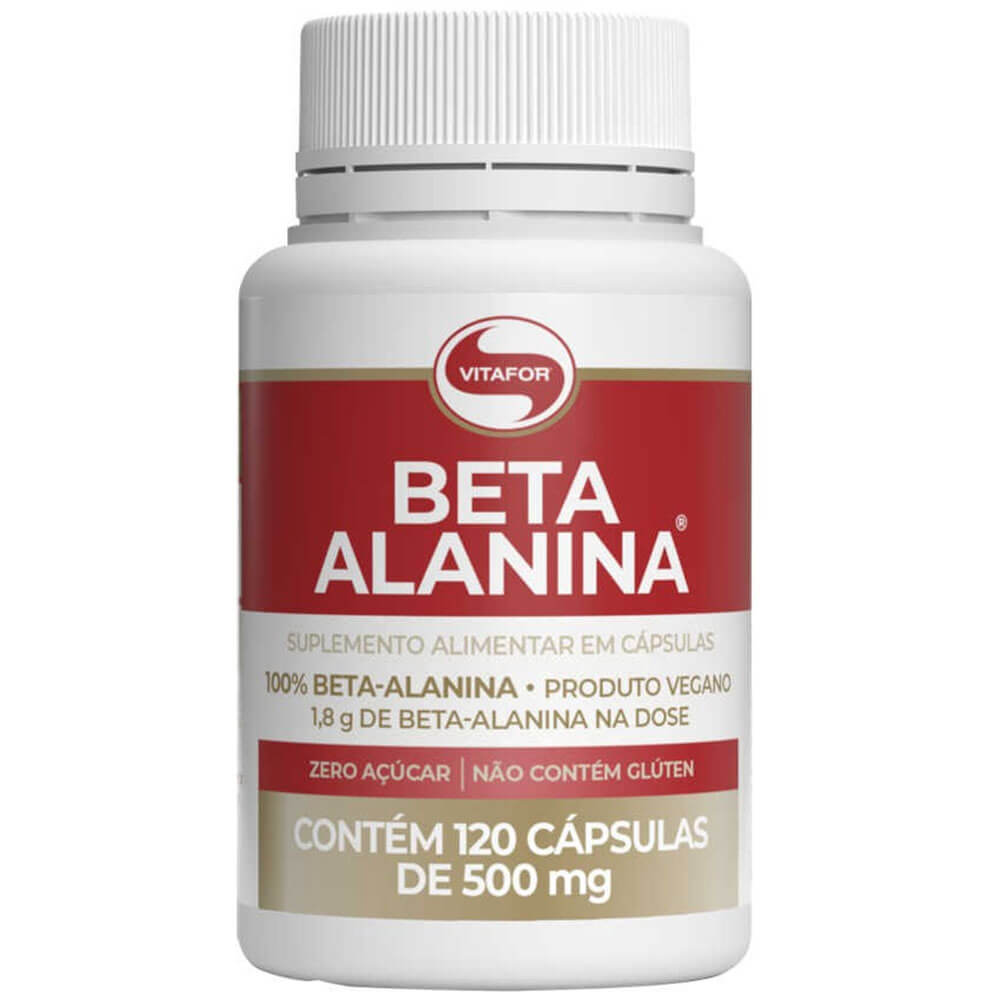 Beta Alanina 120 Capsulas 500mg