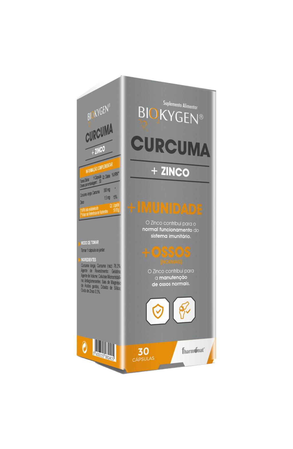 Biokygen Curcuma + Zinco