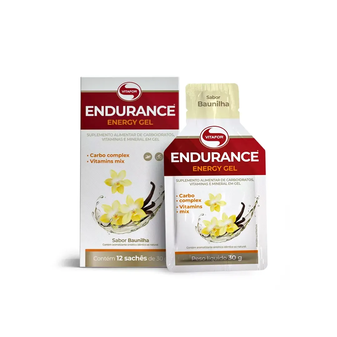 Endurance Energy Gel 12 saquetas de 30g