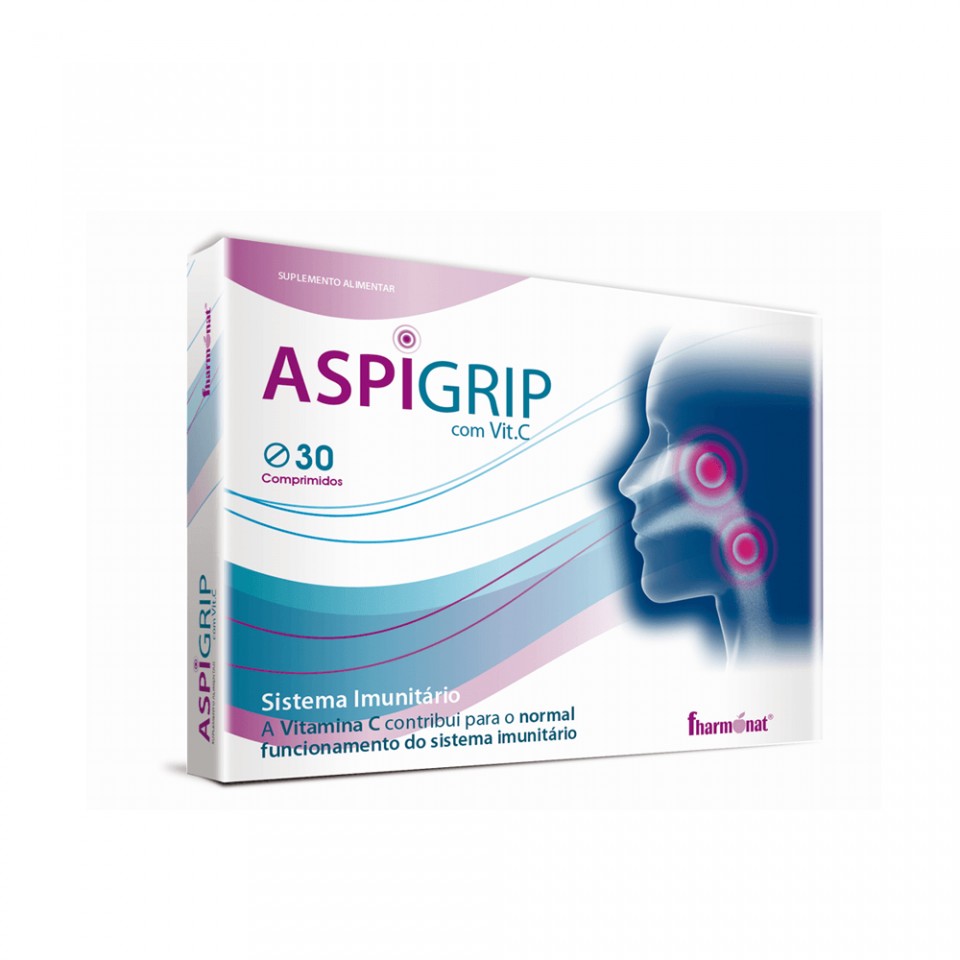 Fharmonat Aspigrip com Vitamina C 