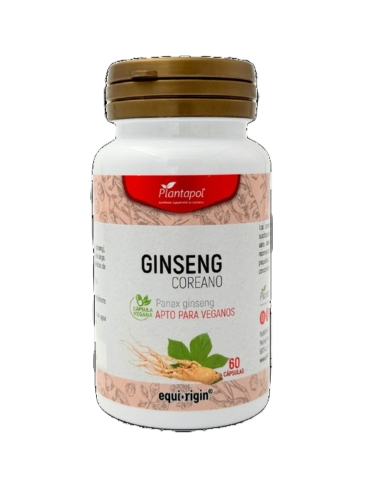 Ginseng Coreano 60 Cápsulas 900mg