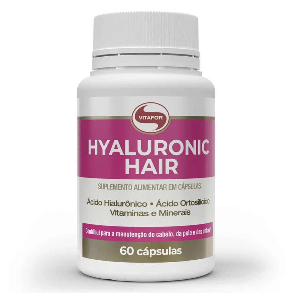 Hyaluronic Hair 60 Capsulas 500mg