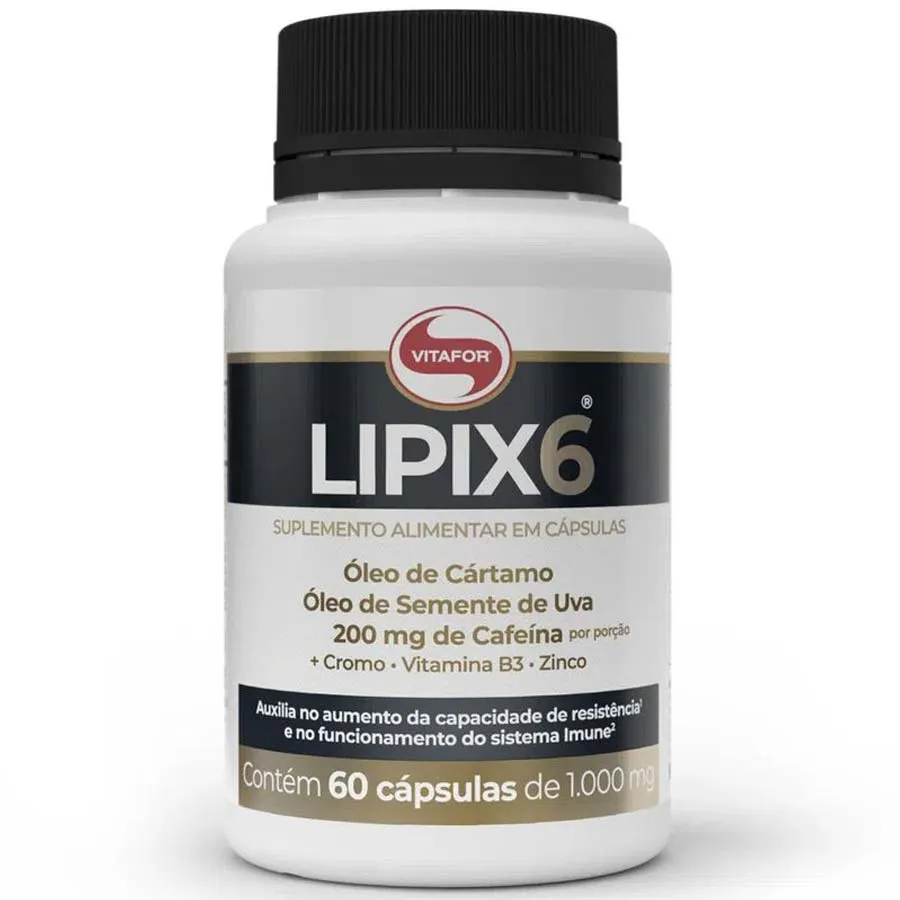 Lipix 6 60 Capsulas 1000mg