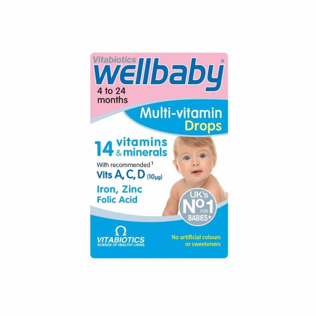 Multivitamínico em Gotas Wellbaby