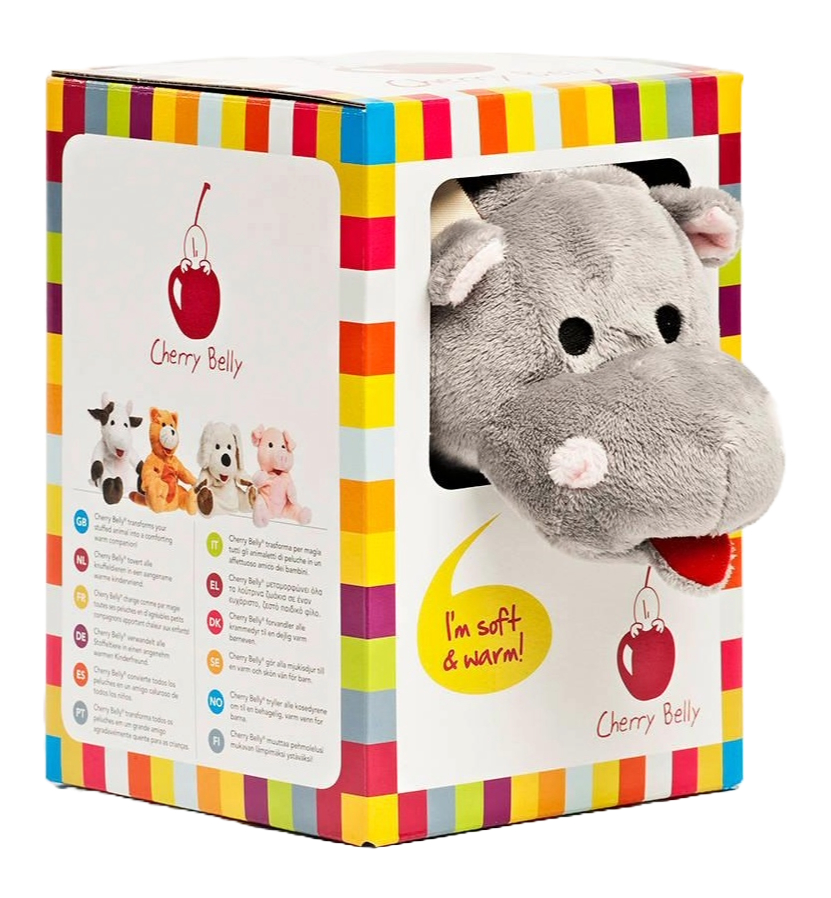 Peluche Cherry Belly® Hippo