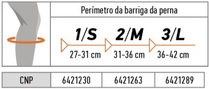 Perneira Elástica - Orliman Sport