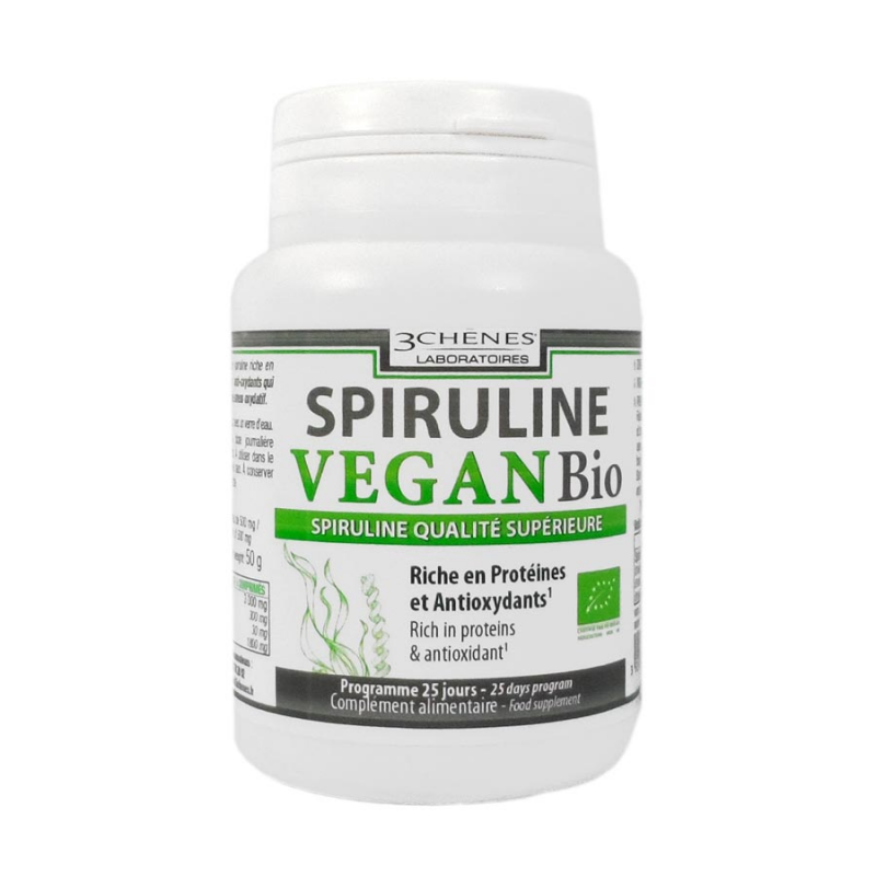 Spirulina Vegan Bio 100comp.