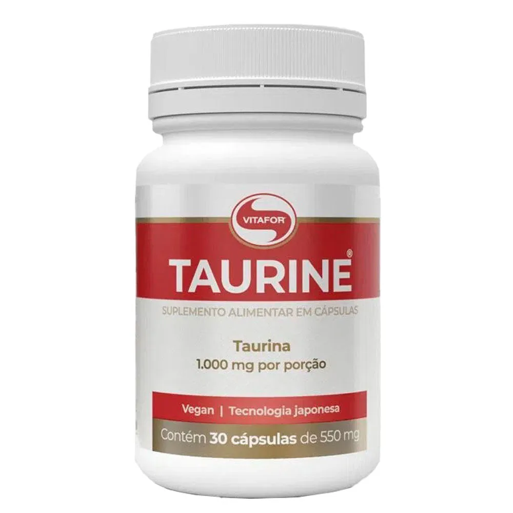 Taurine 30 Capsulas 550mg