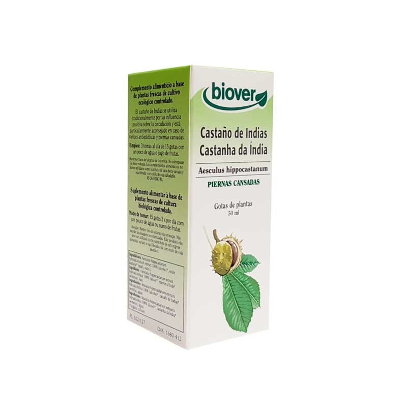 Tintura Base Plantas Castanha-da-Índia 50ml 