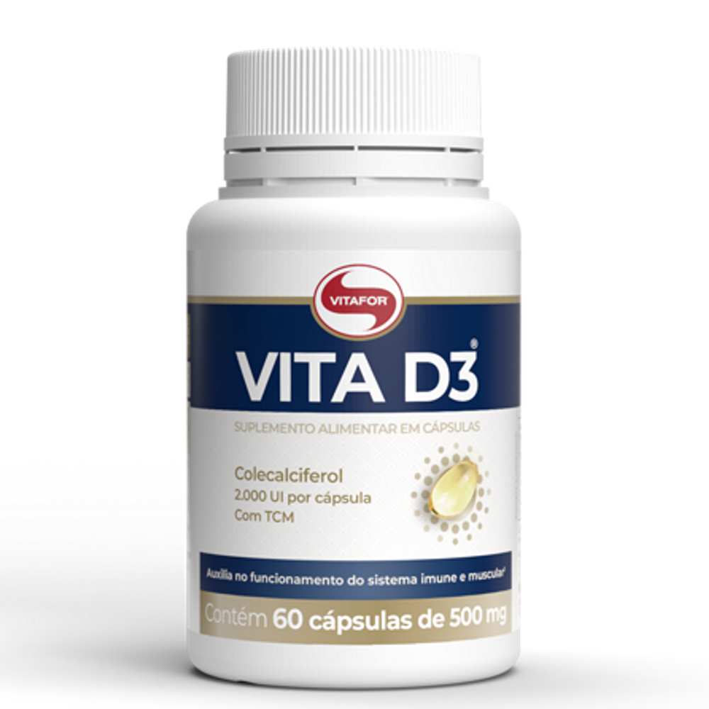 Vita D3 60 Capsulas 500mg