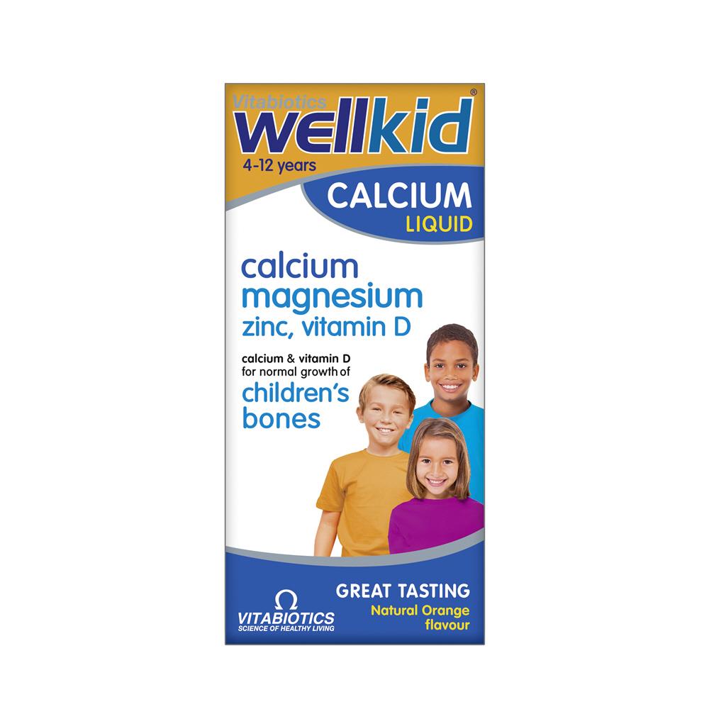 Vitabiotics Wellkid Calcium Liquid