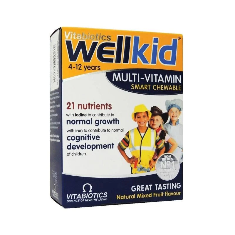 Vitabiotics Wellkid Multivitamínico Mastigável