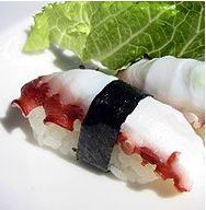 TAKO Sushi Neta - Polvo cortado para Sushi 160g - 20uds