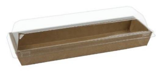 SUSHI YOKI 2 ´ECO BOX´ Kraft 215x77x25- 50uds