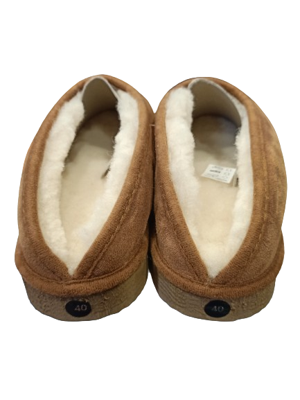 Lambskin slipper 