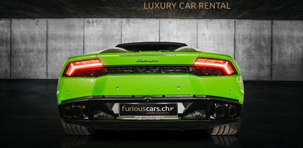 Lamborghini Huracan Spyder Grün