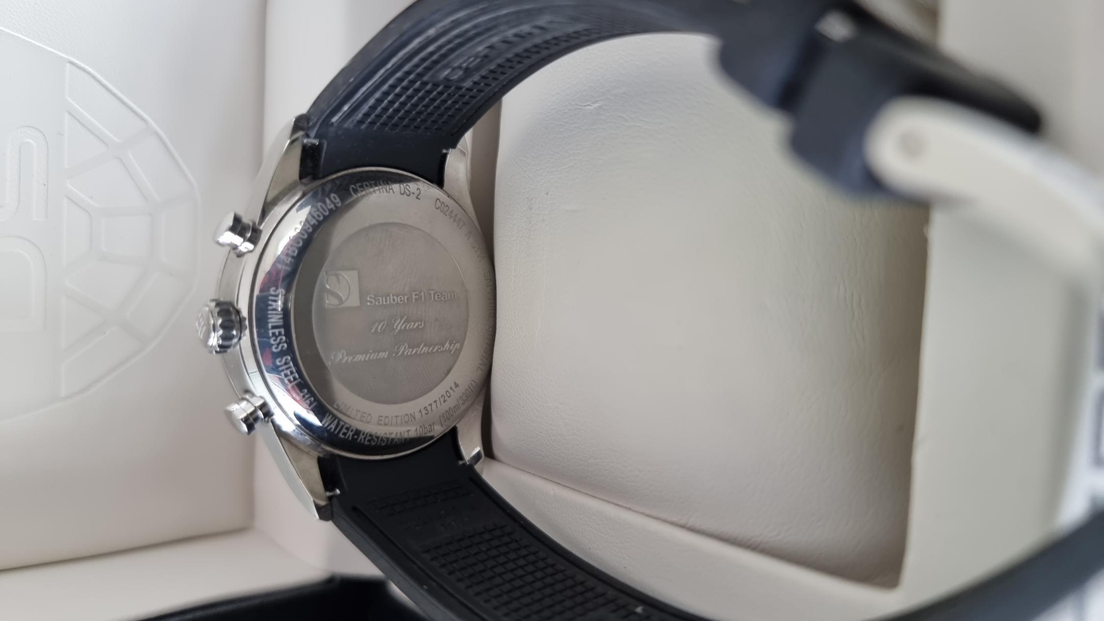 Certina Sauber F1 Limited Edition Uhr