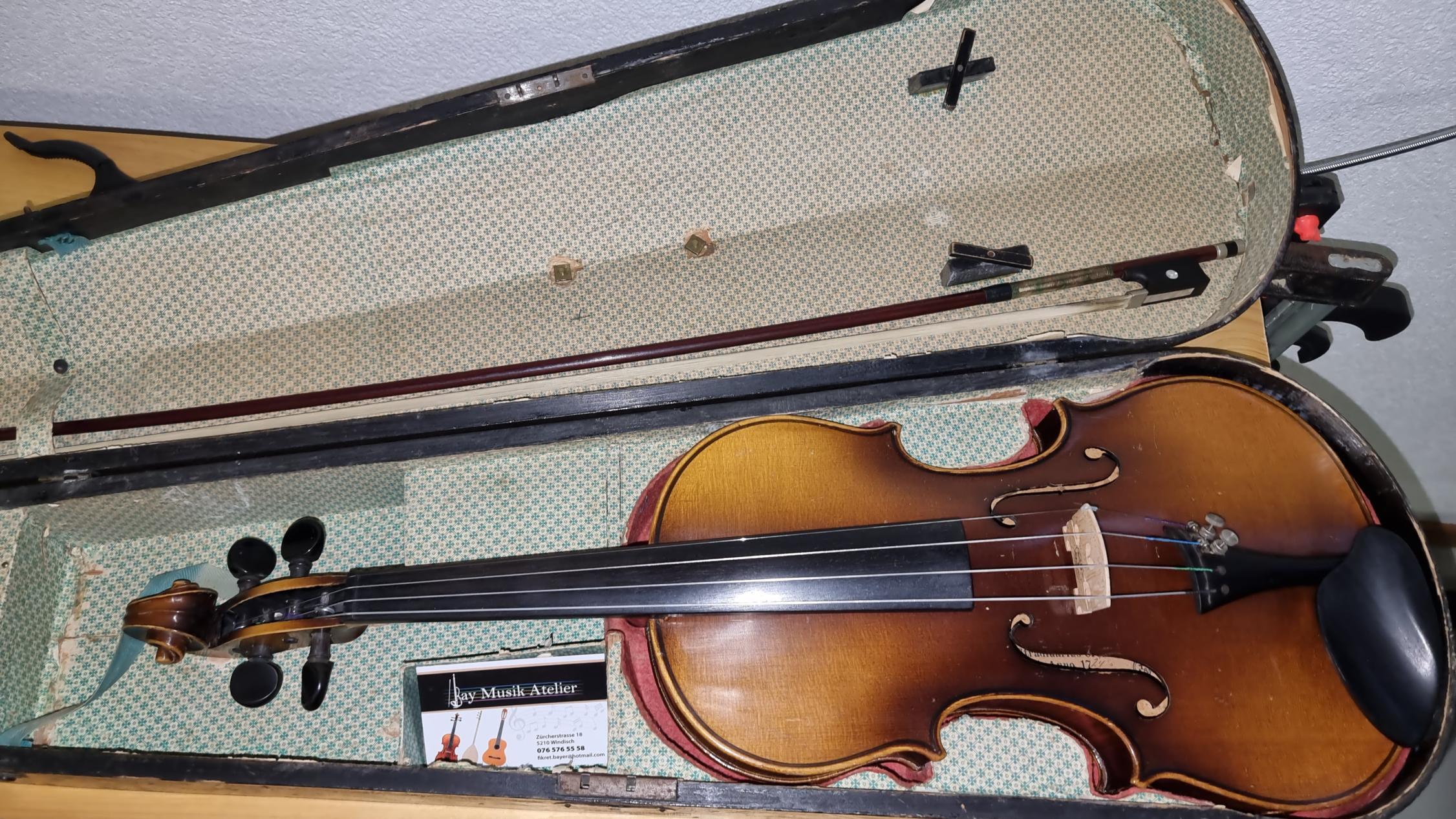 Stradivari-Violine von 1724, Kaufmöglichkeit.