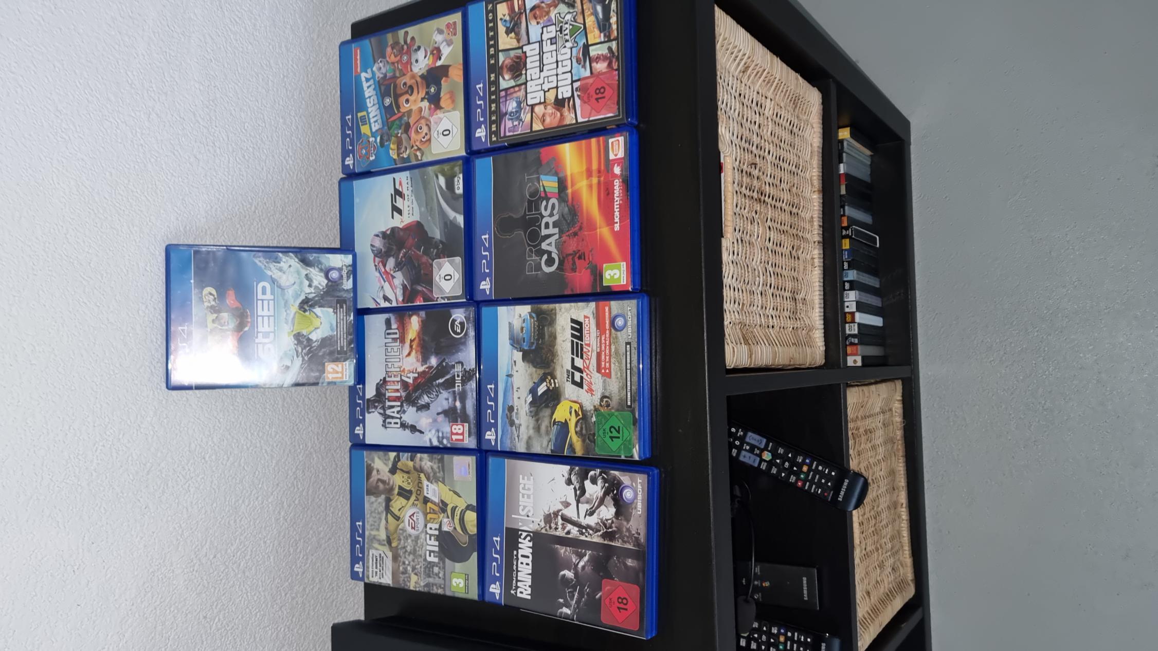 Verschiedene spiele für Playstation 4  