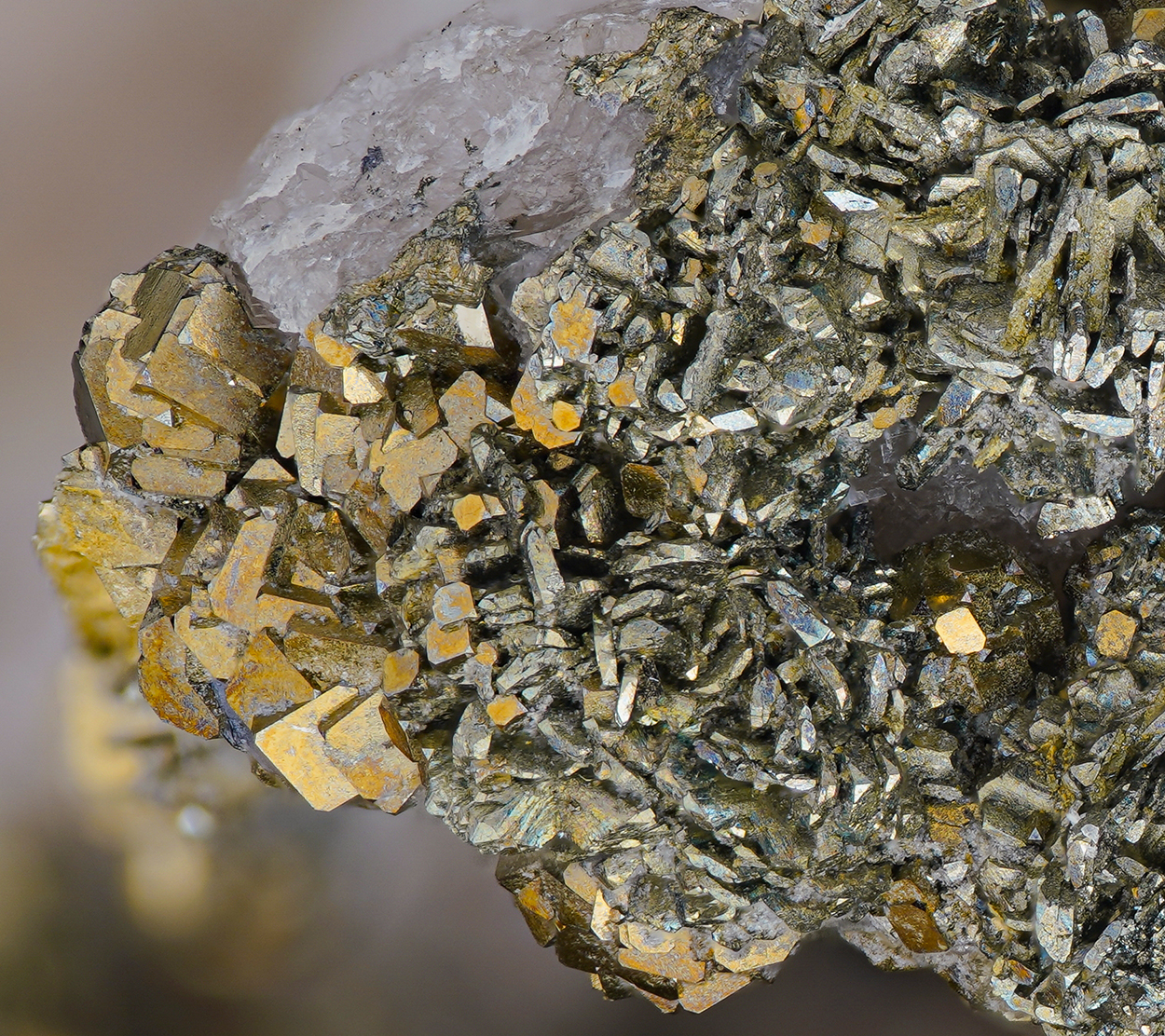 Sphalerite, pyrite and marcasite - Martelange