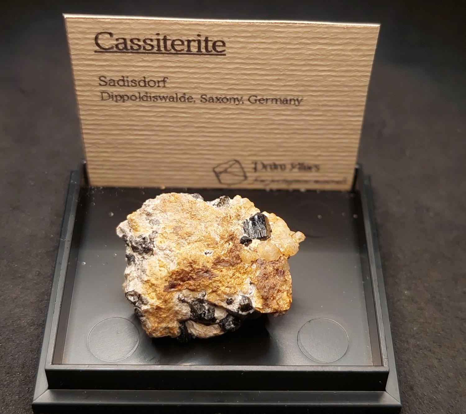 Cassiterite - Sadisdorf Mine