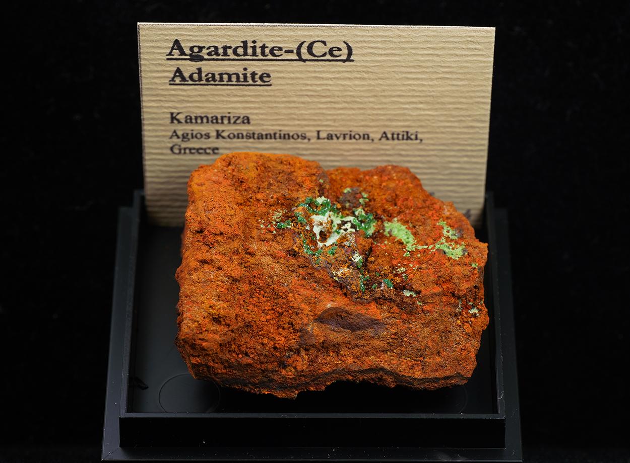 Agardite-(Ce) and adamite - Kamariza mines