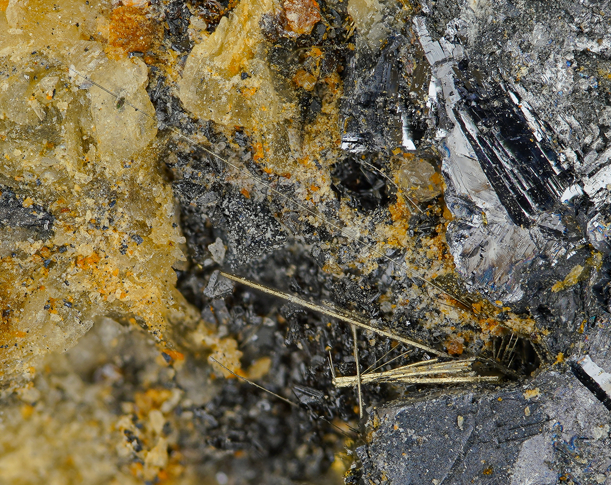 Millerite - Ramsbeck