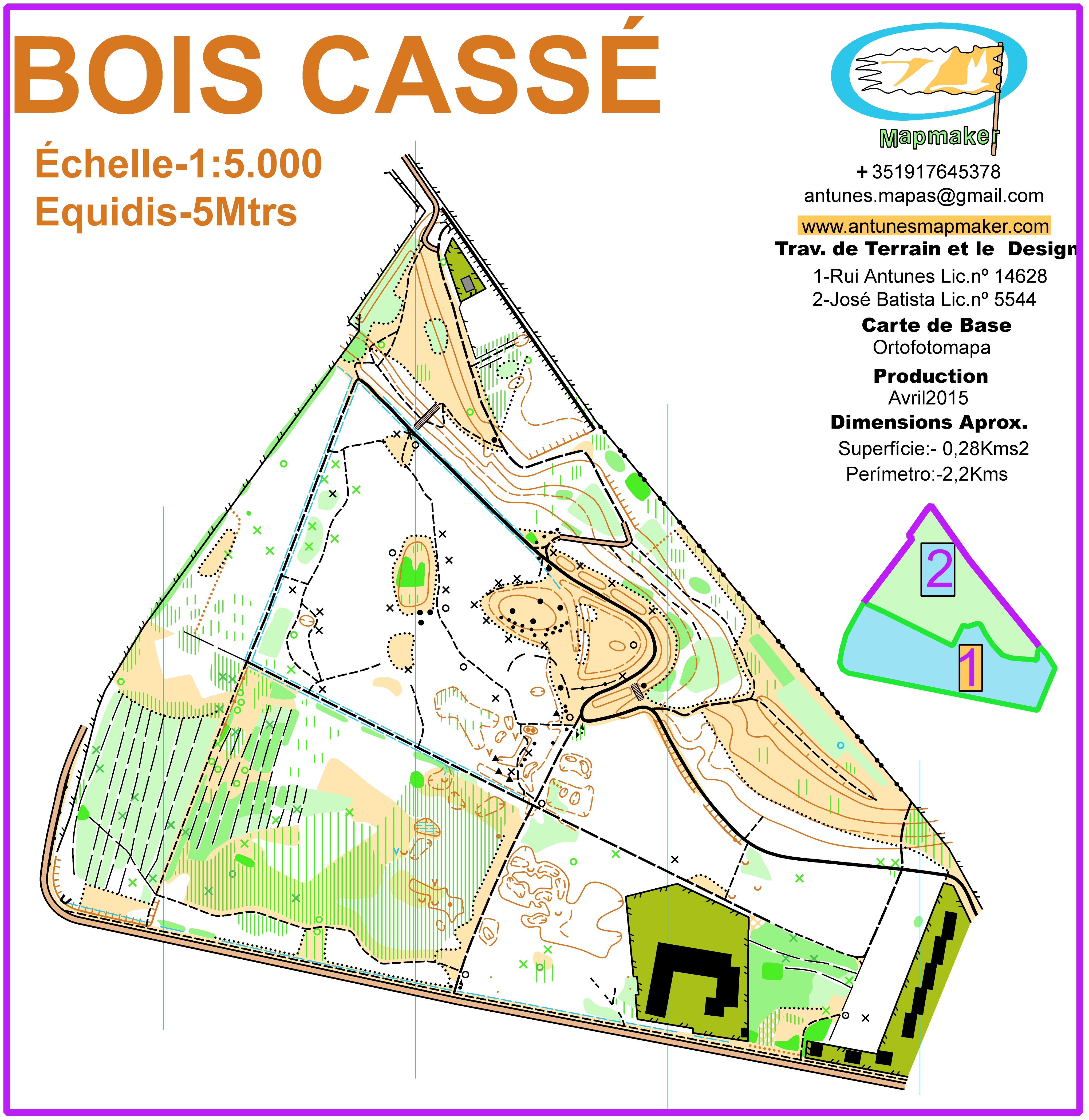 (178) - Bois Cassé Map-France April2015