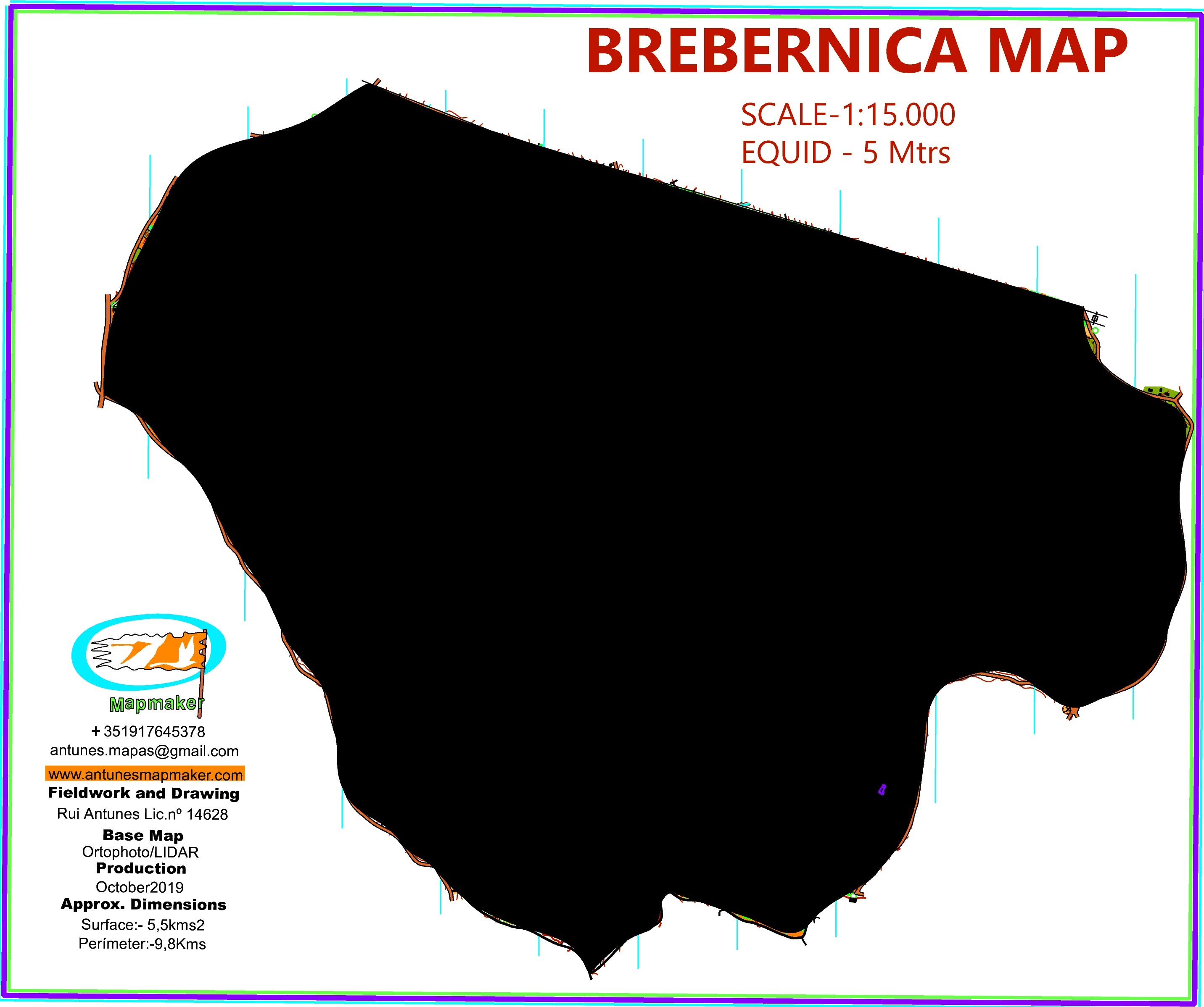 (237) Map Brebernica2019 - Croatia October2019