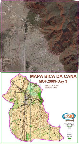 (101) - Bica da Cana Map- Madeira/Portugal- Jan2009