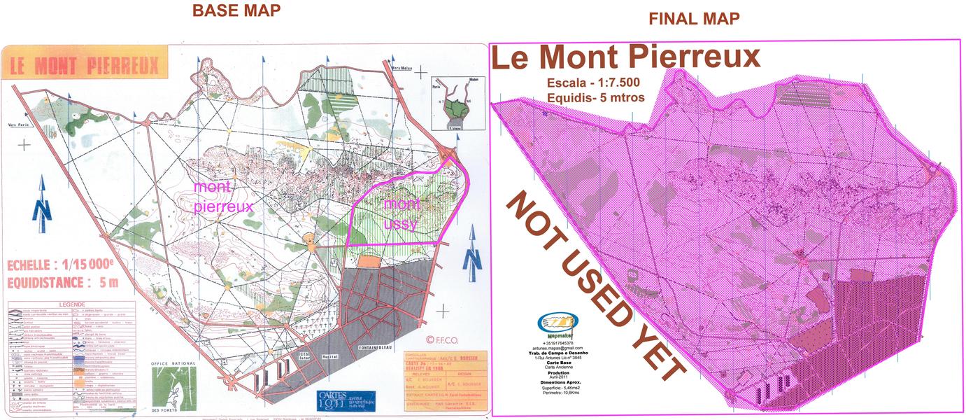 (118) - Le Mont Pierreux/Ussy Map-France(Fontenebleau)April2011.