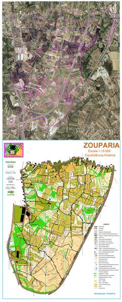(45) Mapa de Zouparria-Portugal - 2006.