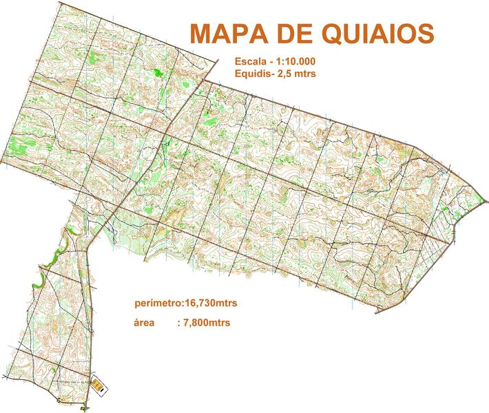 (48) Mapa de Quiaios-Portugal - 2005/2006.