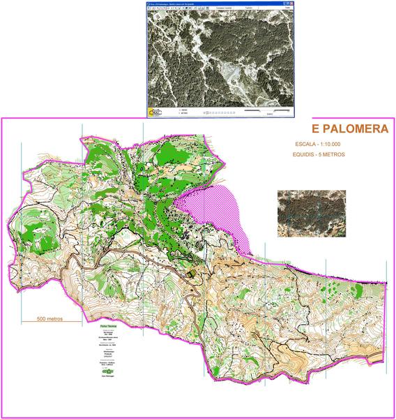 (64) Mapa Parque da Palomera-Catalonia/Spain - 2007.