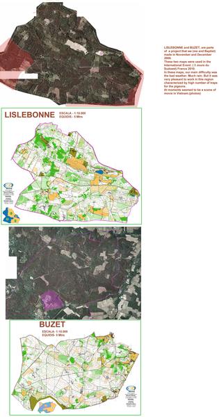 (93) -  Map Buzet-France - 2009.